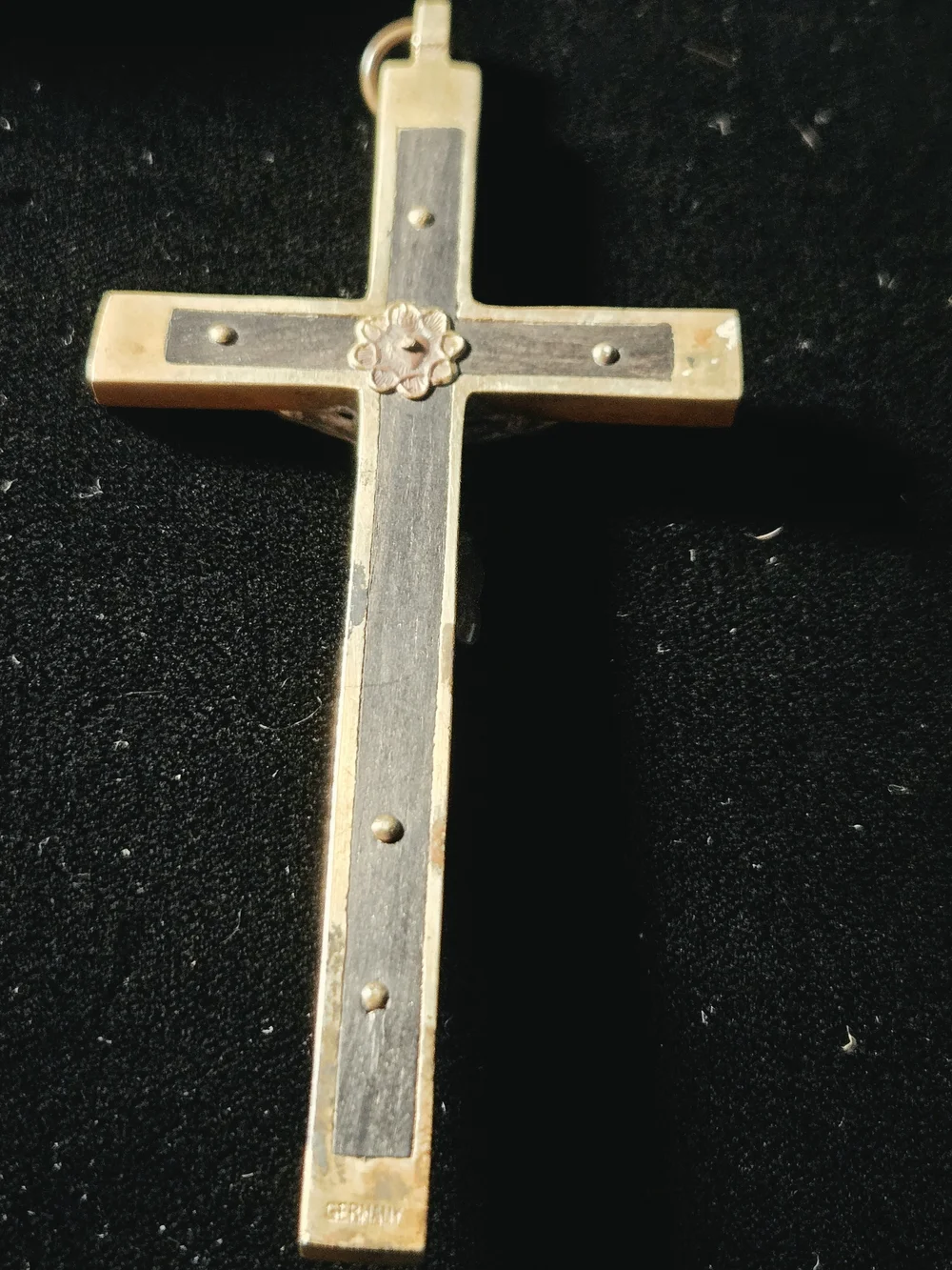 Antique German Pectoral Crucifix